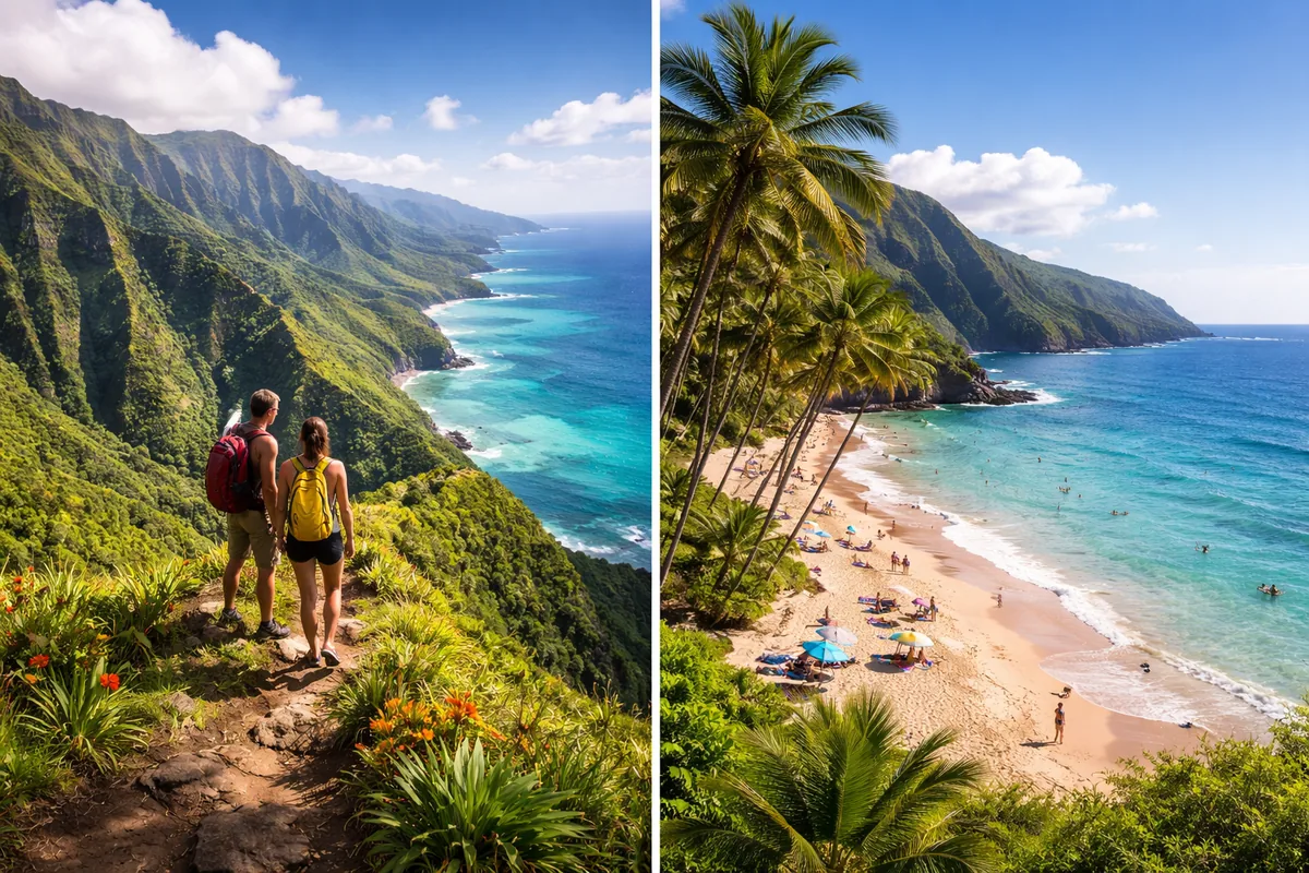 Faut-il privilégier la randonnée ou les plages à Hawaï